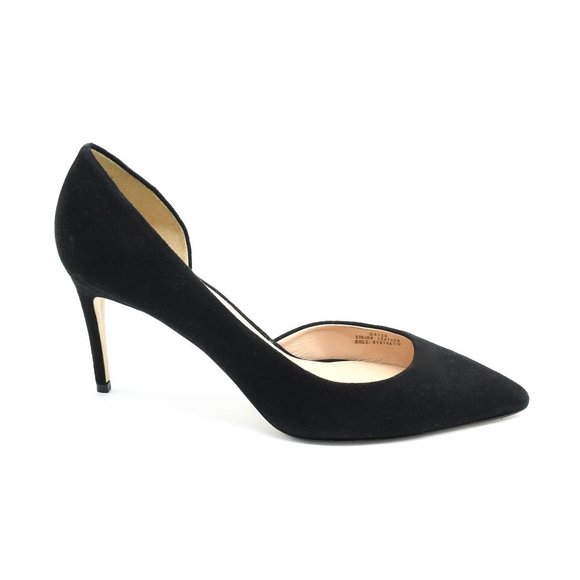 J. Crew Shoes - J. Crew Lucie Half D'orsay Suede Pointed Pump 9